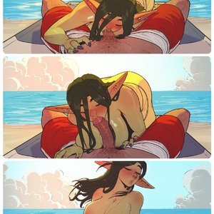 Beach Day in Xhorhas (Various Authors) image 017