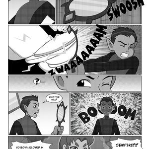 A Teen Titan's Toilet Troubles (Various Authors) image 005