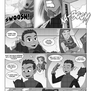 A Teen Titan's Toilet Troubles (Various Authors) image 006