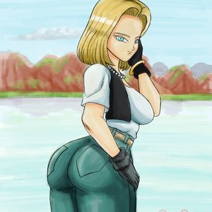 Android 18 Goes Inside Cell (Various Authors) image 013