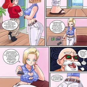 Android 18 Is Alone (Various Authors) image 002