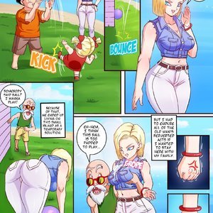 Android 18 & Master Roshi (Various Authors) image 002