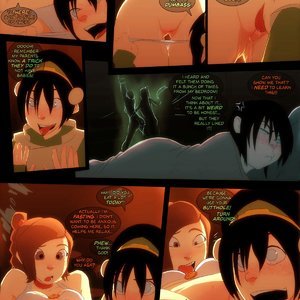 Toph vs. Ty Lee - Avatar the Last Airbender (Various Authors) image 002