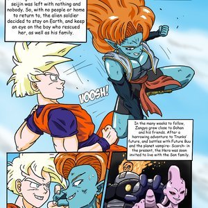 Gohan X Zangya - Fiery Lake (Various Authors) image 005