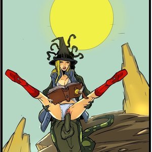 Witch - Art (Witch Cartoons) image 006