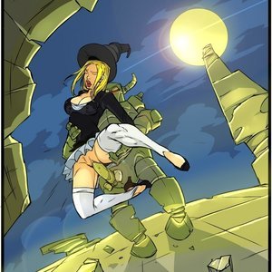 Witch - Art (Witch Cartoons) image 009