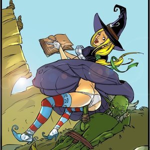 Witch - Art (Witch Cartoons) image 016