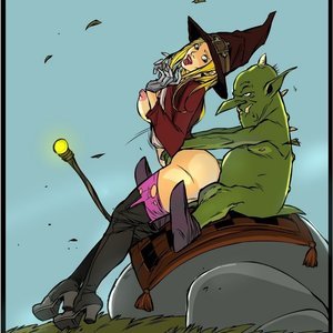 Witch - Art (Witch Cartoons) image 026