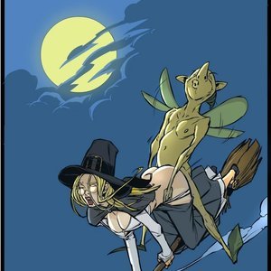 Witch - Art (Witch Cartoons) image 028