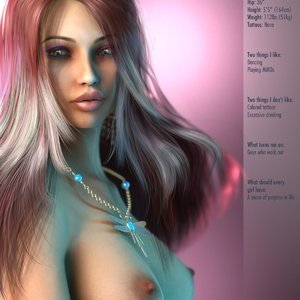 POTM - Amber (WorldOfPeach Comics) image 002
