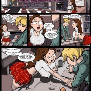 Sex Education (XXXBattery Comics) image 002