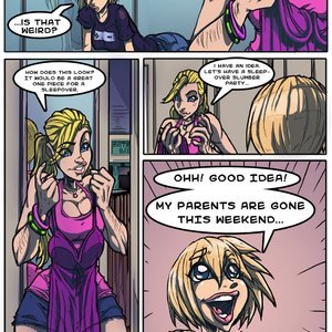 Threesome of her Dreams (XXXBattery Comics) image 002