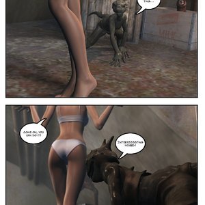 Lisa Meets Sewer People (Xtreme3D Comics) image 010