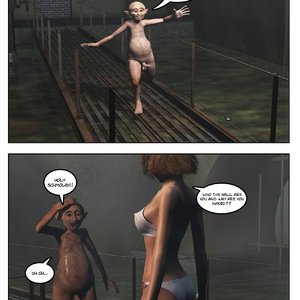 Lisa Meets Sewer People (Xtreme3D Comics) image 012