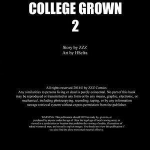College Grown - Issue 2 (ZZZ Comics) image 002
