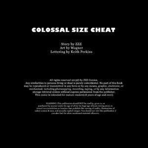 Colossal Size Cheat – Issue 1 (ZZZ Comics) thumbnail