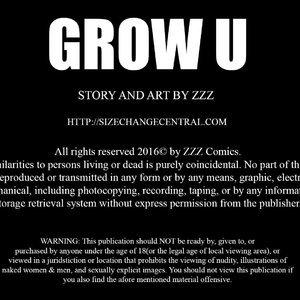 Grow U – Issue 1 (ZZZ Comics) thumbnail
