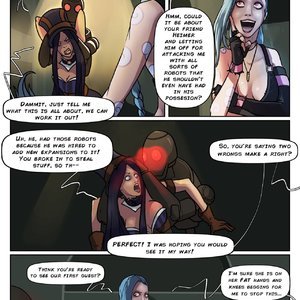 Jinx - Robot Rampage - Issue 2 (Zaunderground Comics) image 002