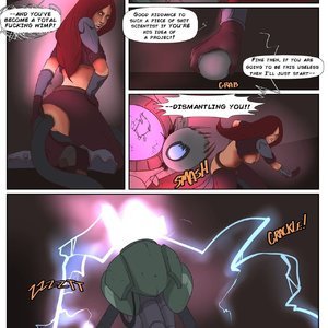 Katarina and Velkoz - Rebuilt and Reloaded (Zaunderground Comics) image 011