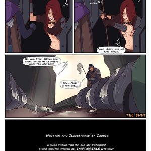 Katarina and Velkoz - Rebuilt and Reloaded (Zaunderground Comics) image 015