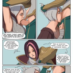 Riven and Fiora (Zaunderground Comics) image 005