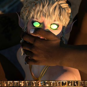Black Lust (Zuleyka 3D Comics) image 032