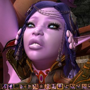 Night Elf In Trouble (Zuleyka 3D Comics) image 012
