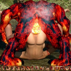 Princess vs Fiery Cock (Zuleyka 3D Comics) image 069