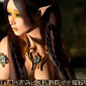 Prisoner of War Aisha (Zuleyka 3D Comics) image 004