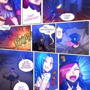 Jinx x Vi x Jin (eBluberry Comics) image 011